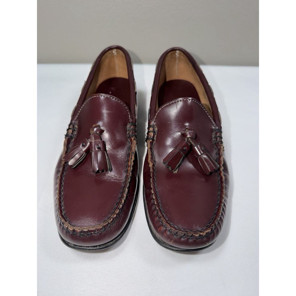 Sebago Burgundy Tassel Loafers